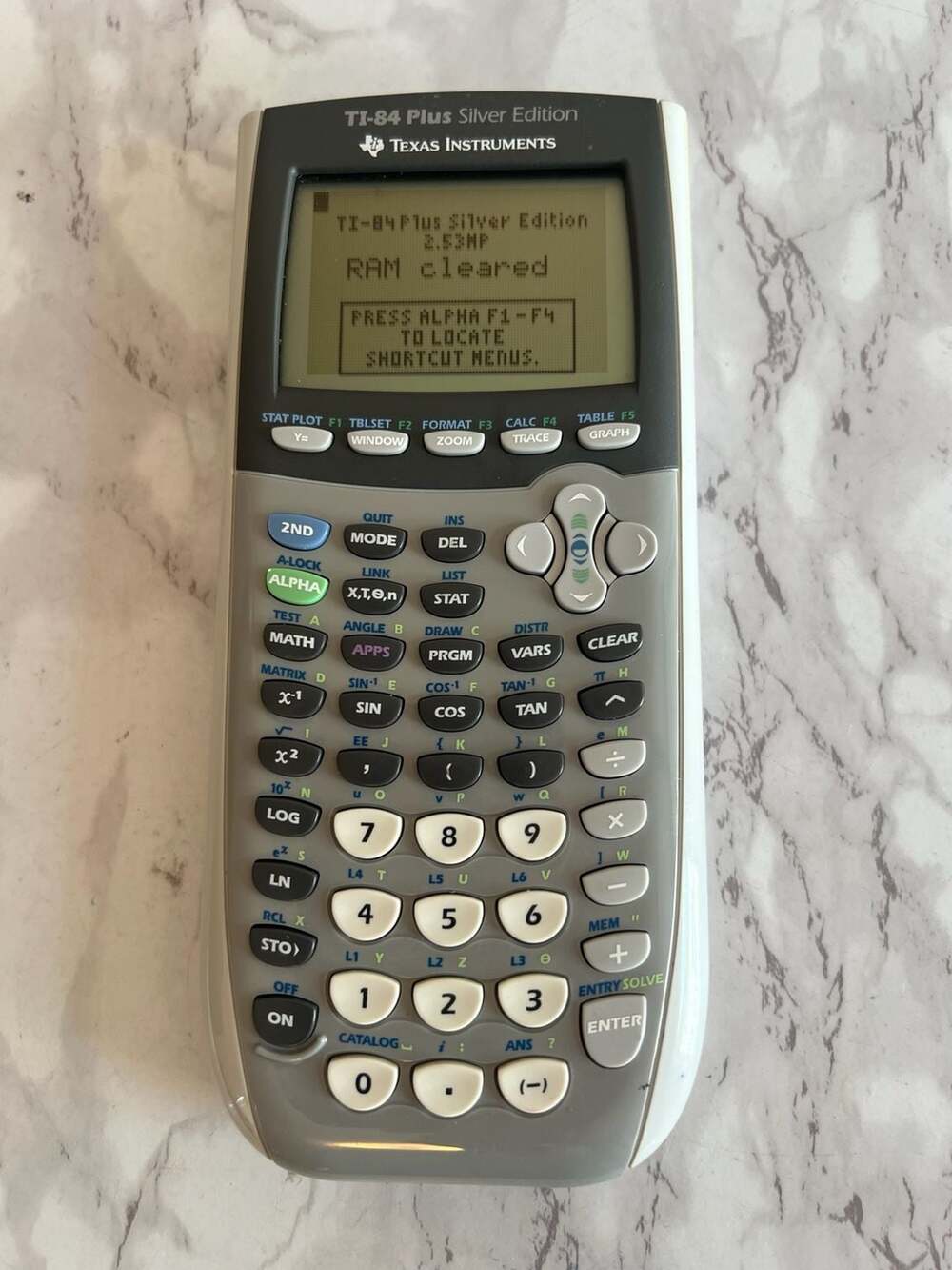 Texas Instruments TI-84 Plus Silver Edition Graphing Calculator